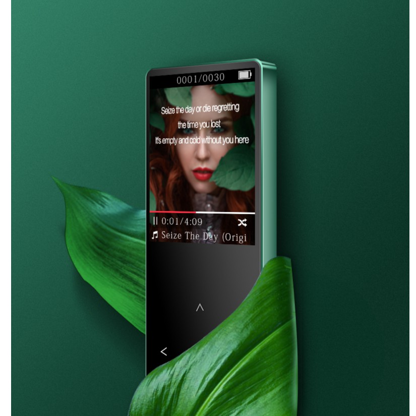 Máy nghe nhạc lossless Benjie K8 2020 Bluetooth pin 100h loa ngoài , tặng kèm tai nghe, bộ quà tặng giá trị