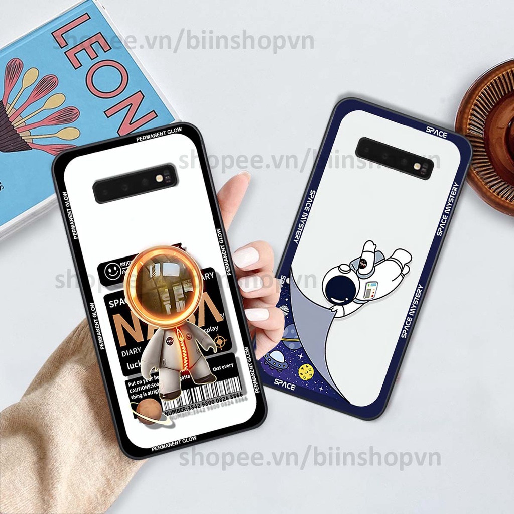 Ốp Samsung S10 / S10 5G / S10 Plus / S10+ phi hành gia vũ trụ space.x siêu đẹp, thời trang