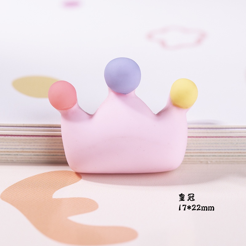 Phụ kiện trang trí kẹo tóc hình hoạt hình bằng nhựa đáng yêu