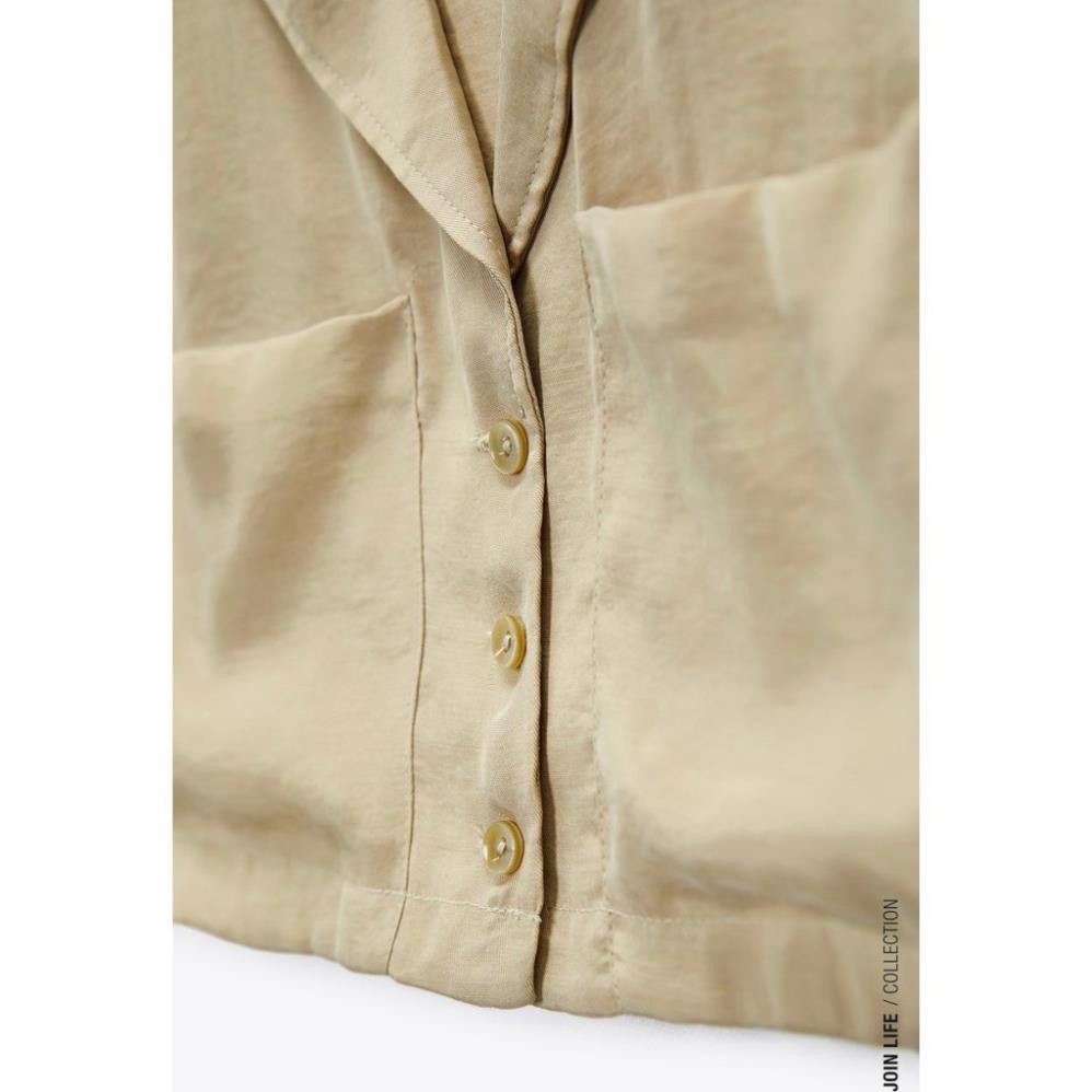 Set vest croptop short lụa màu kem xinh xắn - S08  , thời trang nữ Hamoon | BigBuy360 - bigbuy360.vn