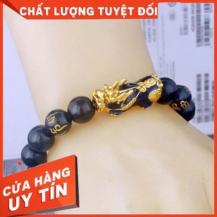 🙏Vòng Đeo Tay Chuỗi Hạt Tỳ Hưu Hạt 10 Ly Phong Thuỷ - Tài Lộc - May Mắn-Bình An