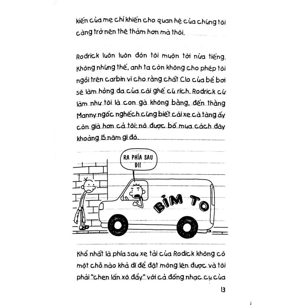 Sách - Nhật Ký Chú Bé Nhút Nhát - Tập 2: Luật Của Rodrick