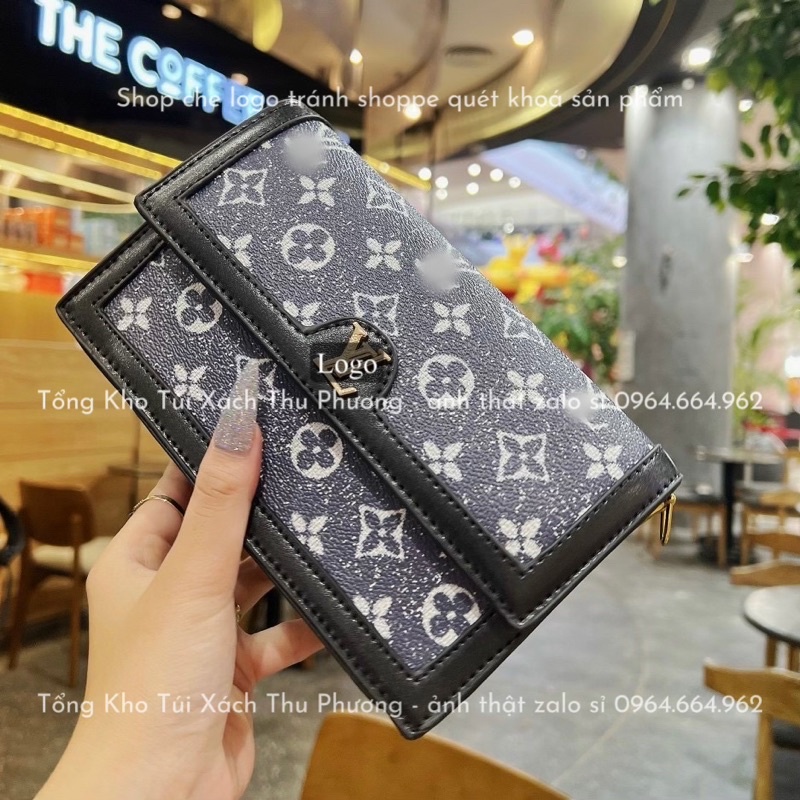 Túi đeo chéo, đeo vai nữ hoạ tiết hoa eo vỳ dáng ngang dây bản to siêu xinh (hàng chuẩn ảnh)