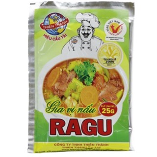 combo 5 gói Gia vị nấu Ragu Thiên Thành gói 25g ướp 1.5kg thịt