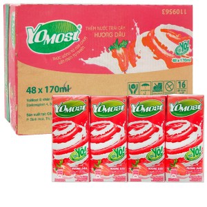 Yomost ❤FREESHIP ❤ Thùng Sữa hà lan - Yomost Sữa chua uống hương Việt quất YoMost 170ml