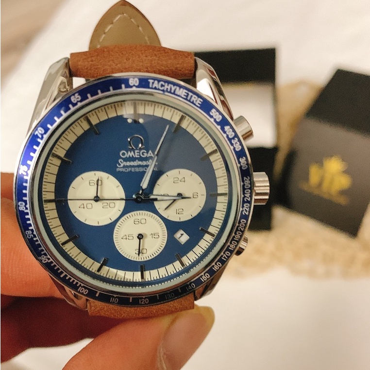 ĐỒNG HỒ NAM OMEGA DÂY DA CAO CẤP BẢO HÀNH 12 THÁNG | BigBuy360 - bigbuy360.vn