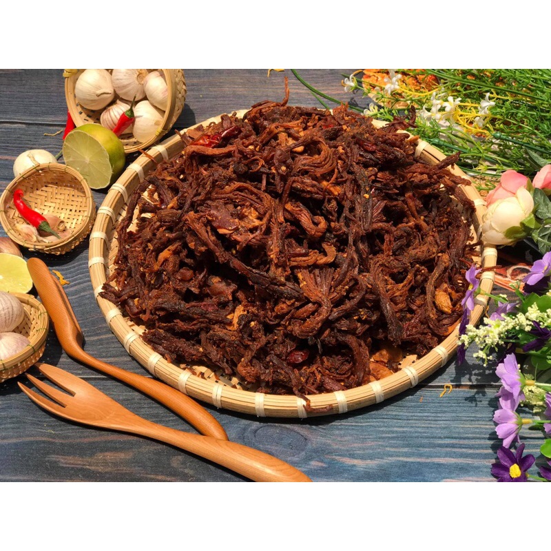 500g KHÔ HEO CHÁY TỎI  [đặc biệt cam kết rất ngon] | BigBuy360 - bigbuy360.vn