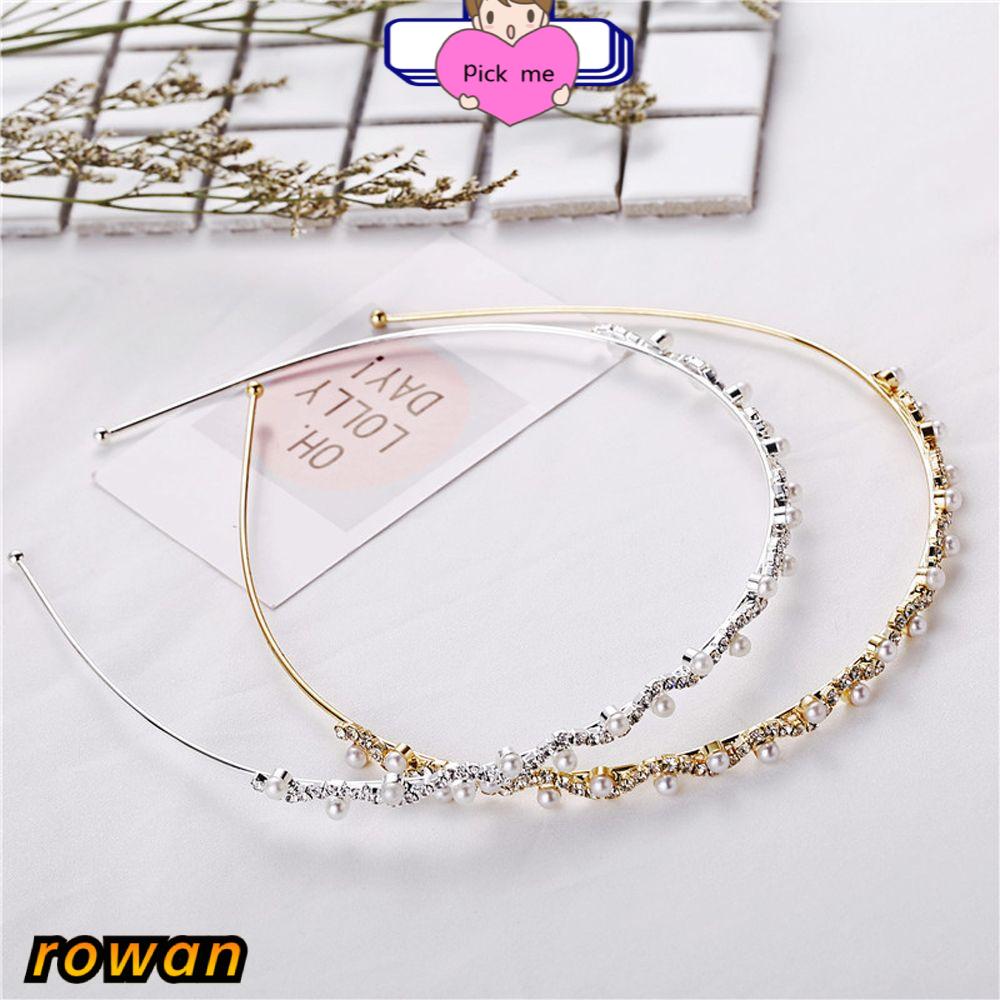 Băng Đô Cài Tóc Đính Ngọc Trai Thời Trang Cho Nữ