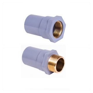 Nối răng (ren) Trong / Ngoài THAU 21, 27, 34 thân nhựa PVC Siêu Thành (ST)