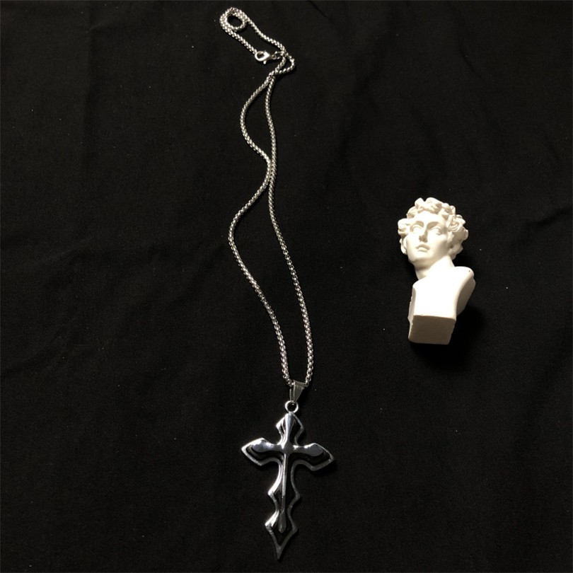 Dây Chuyền Mặt Thánh Giá Phong Cách Hip Hop Hàn Quốc Cổ Điển 1251 Dành Cho Nam Và Nữ