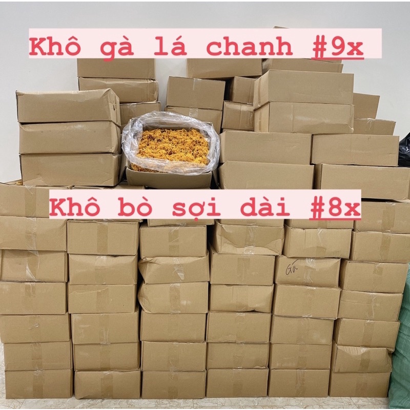 Combo 1kg (2 gói) khô gà lá chanh thơm ngon | BigBuy360 - bigbuy360.vn
