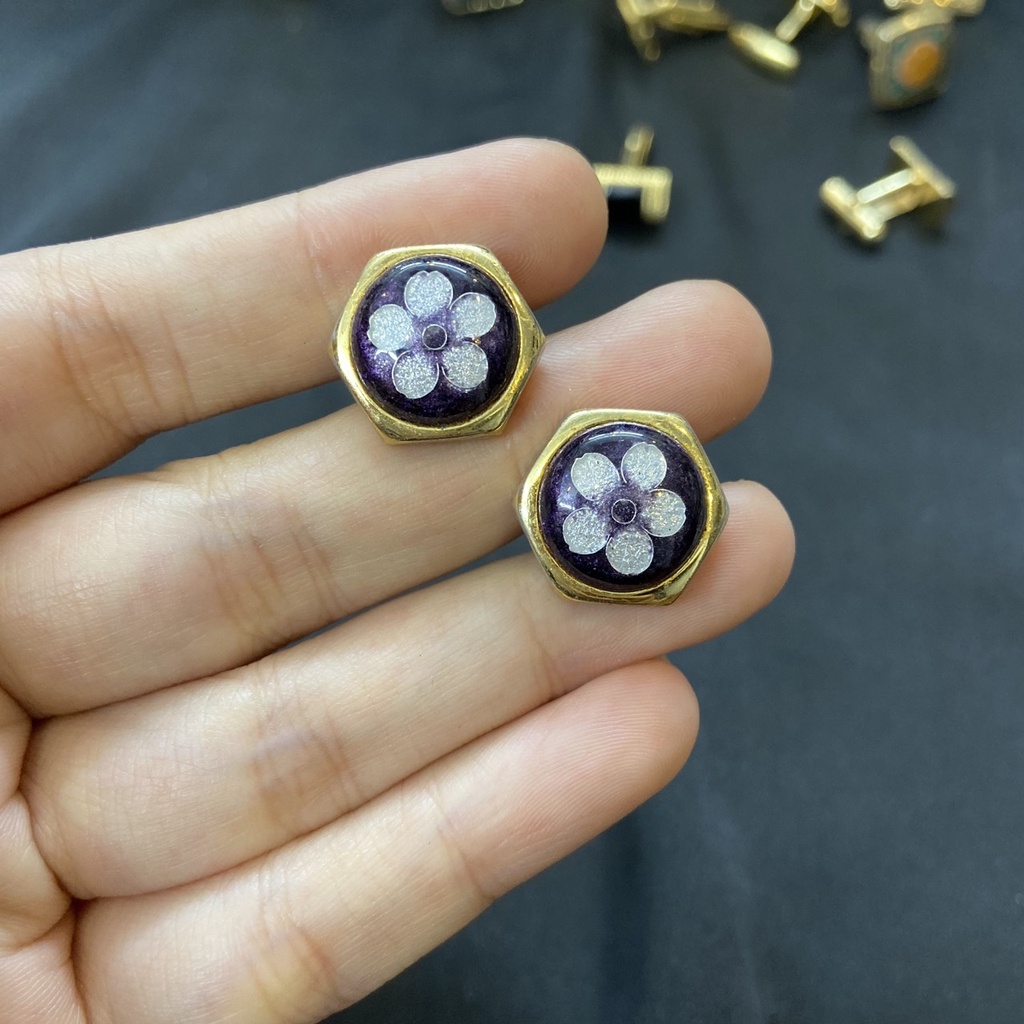 link 8 - Khuy cài tay áo vest hàng Nhật 2hand - cuff links măng sét for men