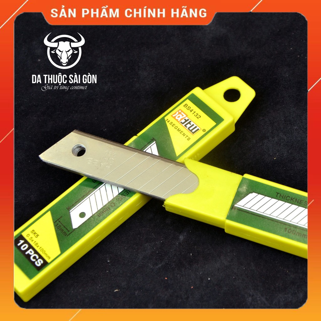 Lưỡi Dao Cắt Da Thuộc - Bộ Dụng Cụ Làm Đồ Da Handmade - Da Thuộc Sài Gòn