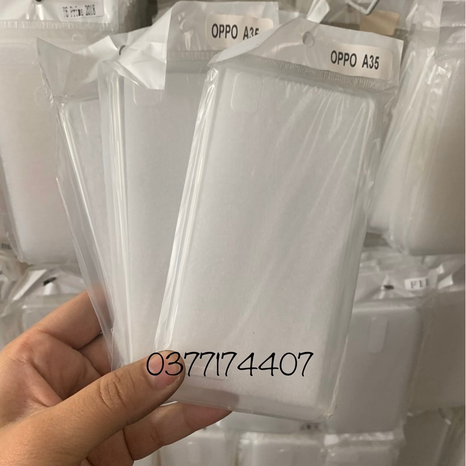 Bộ 3 ốp dẻo cao cấp Oppo A35/ f1 trong suốt - Hàng loại 1