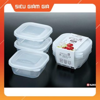 Set 3 hộp nhựa 380ml (nhựa trong)