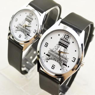 Đồng hồ đôi giá rẻ hình tháp Paris - Giá bán trên là 2 chiếc như hình + tặng kèm thêm 2 viên pin