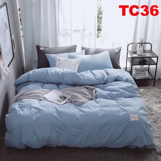 Bộ chăn ga gối cotton Tici TC36 set 4 món siêu đẹp Nhập Khẩu LOẠI 1