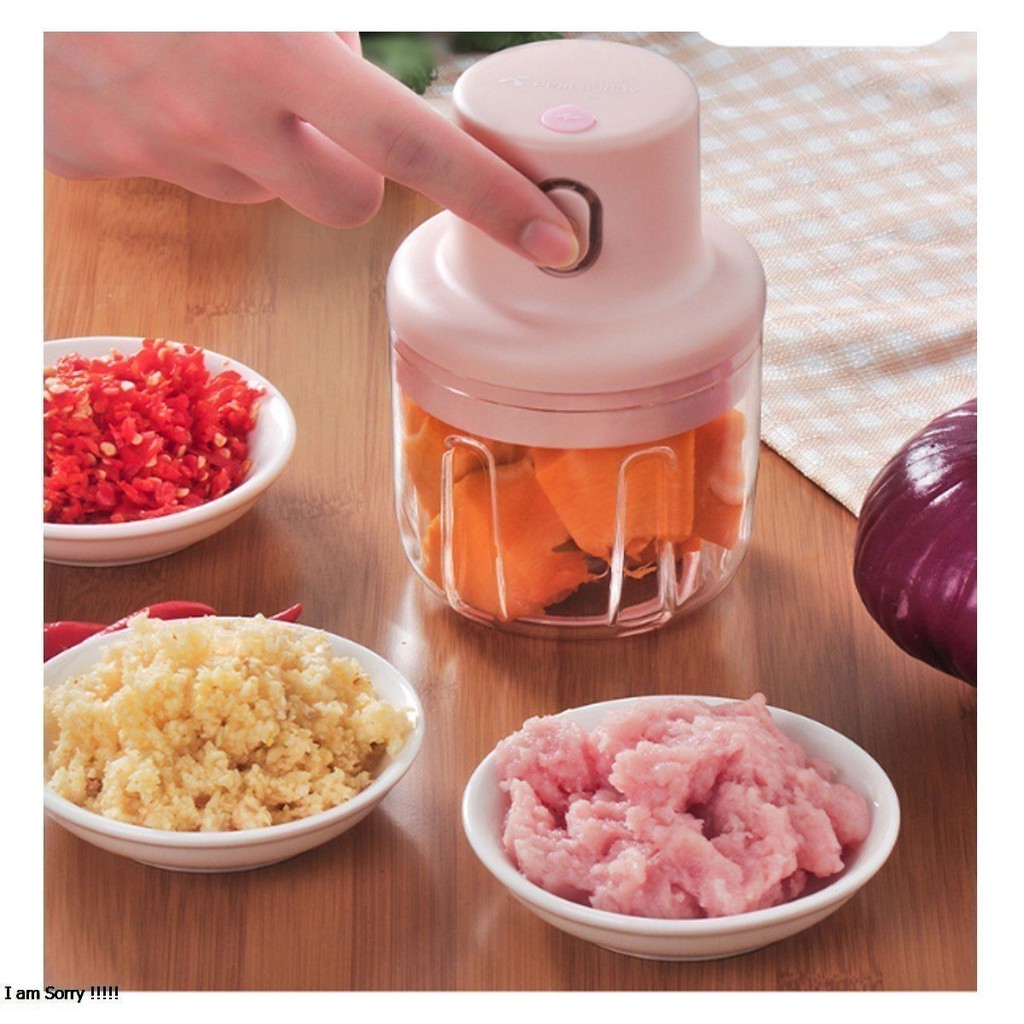 Máy Xay Tỏi Ớt Cầm Tay Mini(250ml)