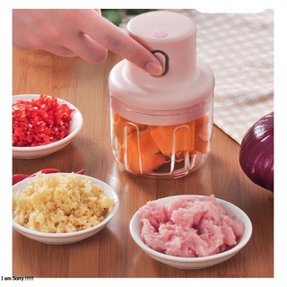 Máy Xay Tỏi Ớt Cầm Tay Mini(250ml)