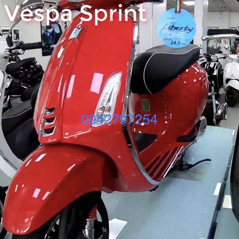 Sơn xe máy Vespa màu Đỏ solid P020-1K Ultra Motorcycle Colors