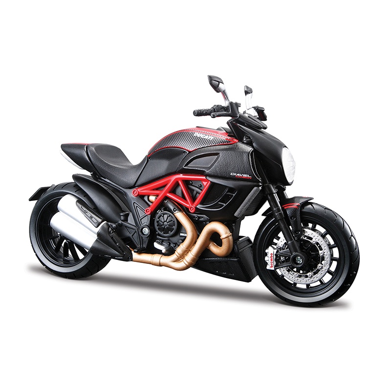 Đồ Chơi MAISTO Mô Hình Xe Mô Tô 1:12 Dòng Ducati Diavel Carbon 11023/MT31101