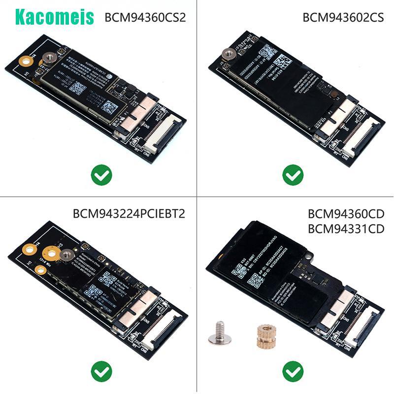 Thẻ Wifi BCM94360CD BCM94331CD BCM94360CS2 M.2 Chất Lượng Cao
