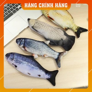 ĐỒ CHƠI CÁ SẠC ĐIỆN NHẢY NHƯ THẬT - CÁ BÔNG SẠC ĐIỆN 30CM ( HOT TIK TOK )