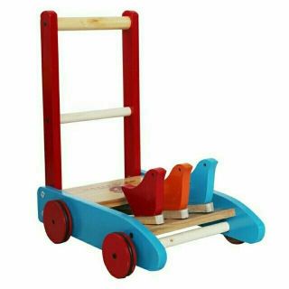 Combo  xe tập đi bô vịt ghế ăn dặm kéo