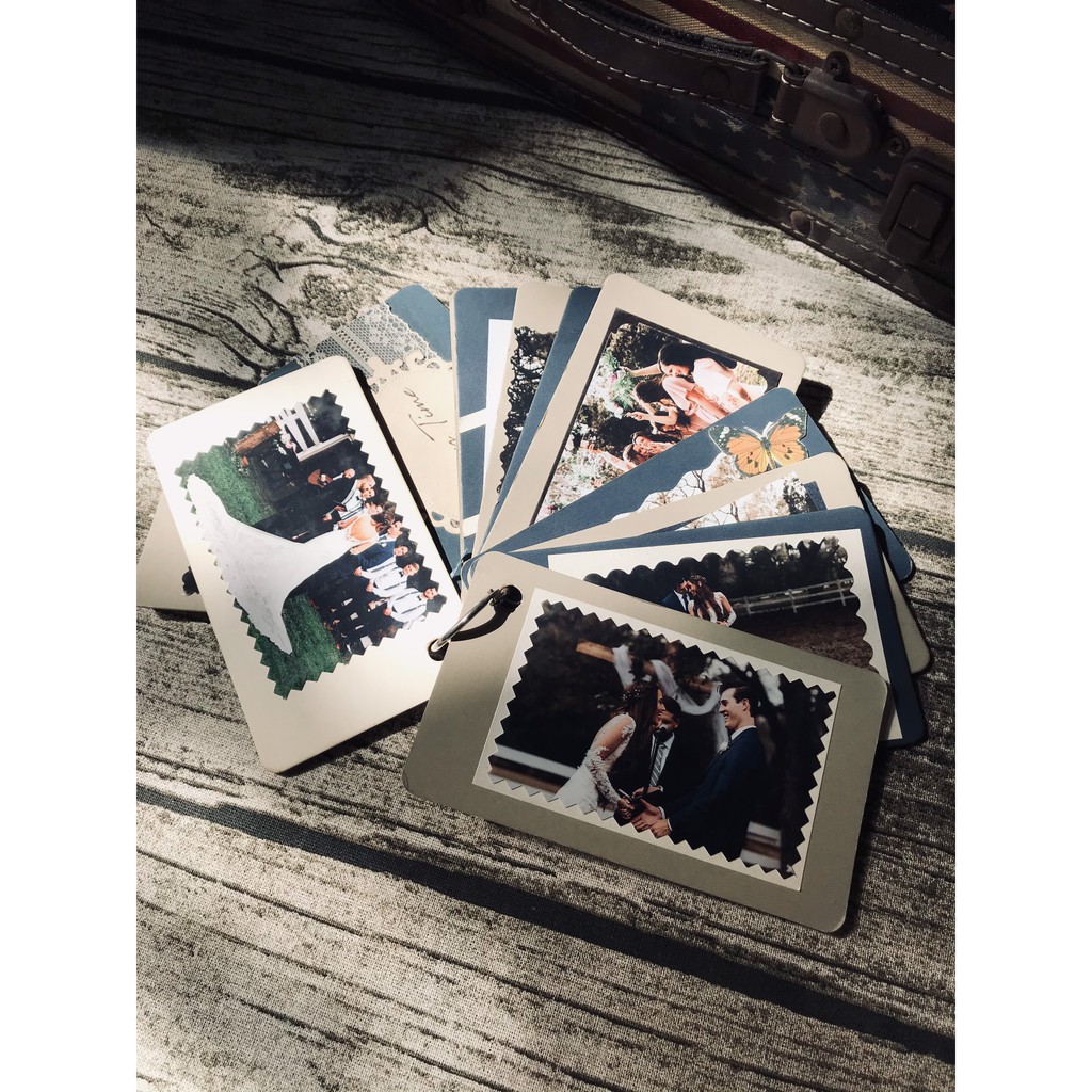 Album Loại Nhỏ Dán Ảnh Đơn Giản, Trang Trí Thủ Công
