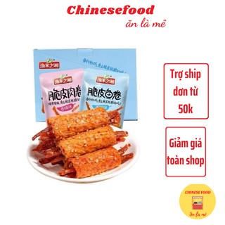 Thịt Cuộn Trung Quốc Xúc xích Sụn Cá Đồ Ăn Vặt Nội Địa