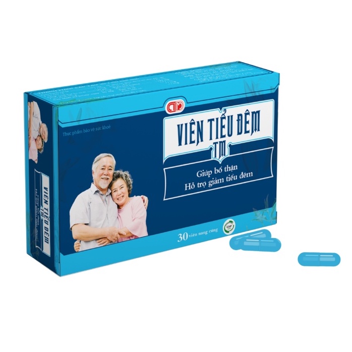 VIÊN TIỂU ĐÊM TM - Giúp bổ thận, hỗ trợ giảm tiểu đêm, tiểu nhiều lần do thận yếu, thận hư (30 viên)