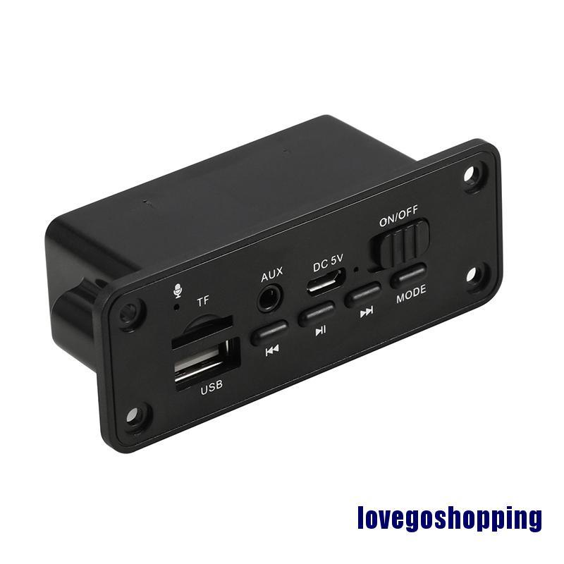 Bảng Mạch Giải Mã Loa Bluetooth 5.0 Mp3 2x3w Dành Cho Xe Hơi