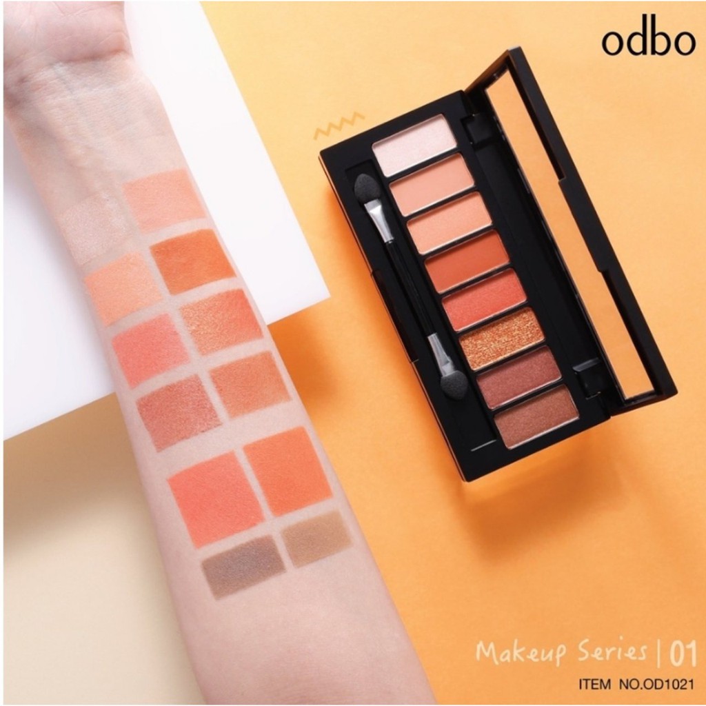 Phấn Mắt Odbo 2 Tầng Makeup Series OD1021