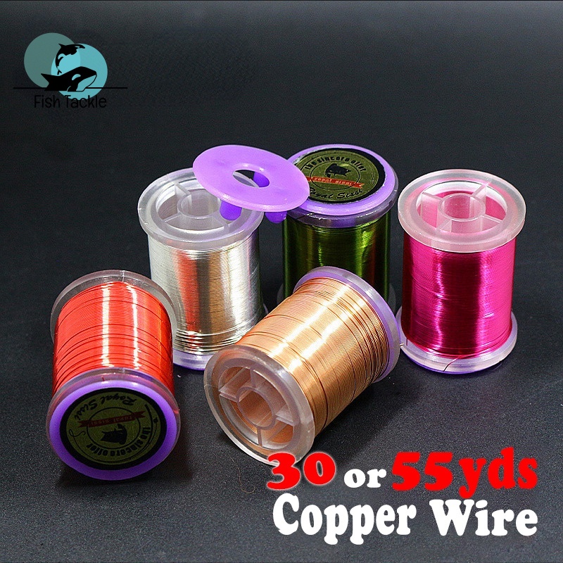 Cuộn Dây Câu Cá Bằng Đồng Đường Kính 0.2 &amp;0.3mm
