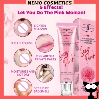 Kem dưỡng làm hồng môi, làm hồng nhũ hoa vùng kín Sexy Pink Aichun Beauty 30g