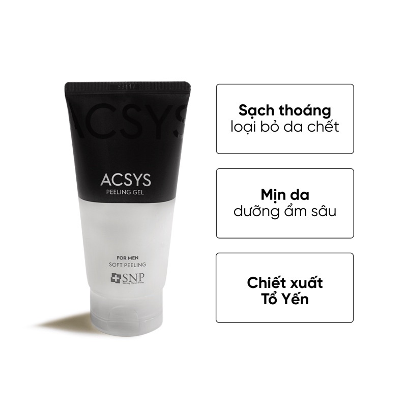 Tẩy da chết / Gel tẩy tế bào chết ACSYS Peeling Gel 120ml