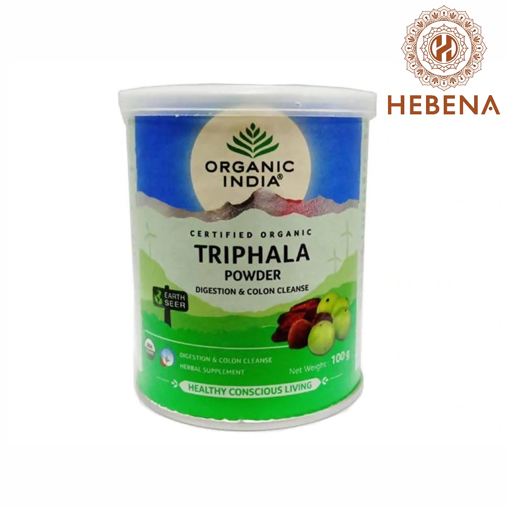 Bột thanh lọc ruột - Organic India Organic Triphala Powder - hebenastore