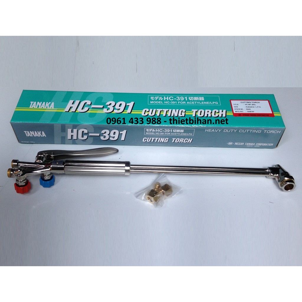 Đèn cắt gió đá TANAKA HC391 chính hãng kèm béc cắt ga