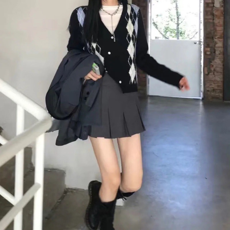 [ORDER TAOBAO] ÁO CARDIGAN NÚT LỆCH | BigBuy360 - bigbuy360.vn