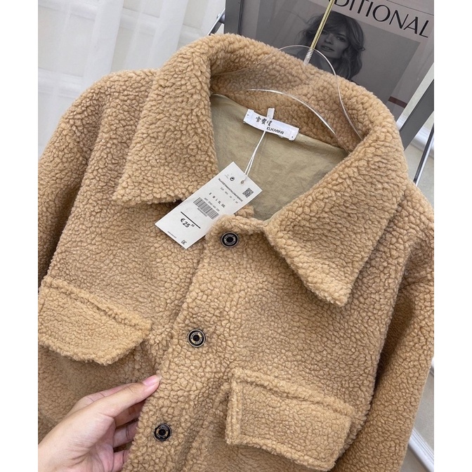Áo khoác mùa đông lông cừu
