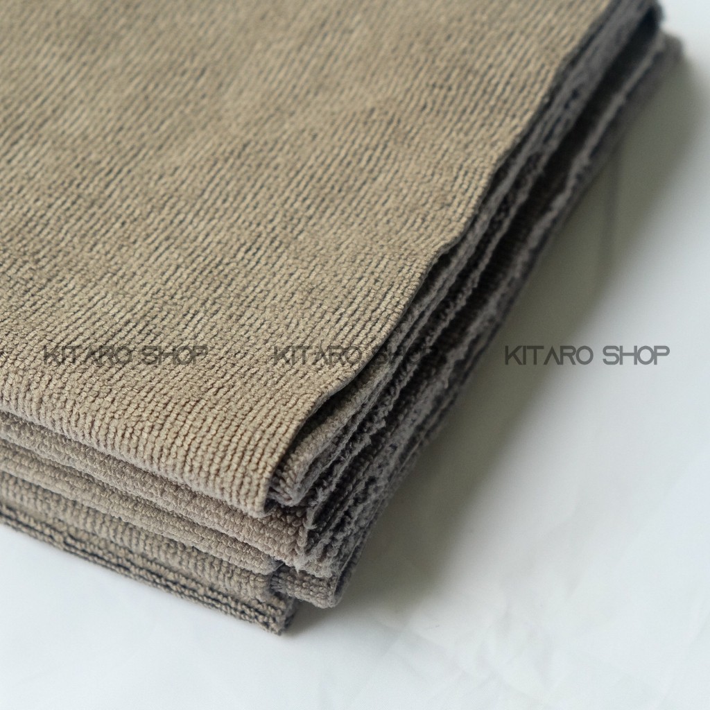 Khăn Lau Xe ✌ MICROFIBER ✌ Khăn Lau Xe Cao Cấp Không Viền 40x40cm