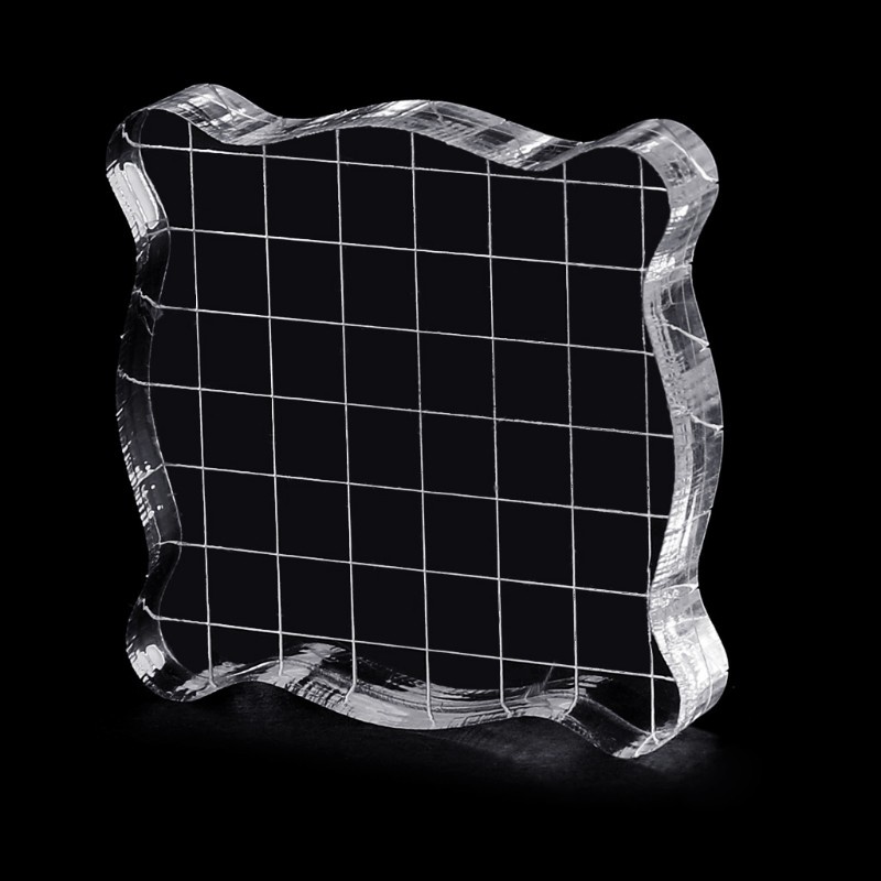 Khối Nhựa Acrylic Trong Suốt In Hình Trang Trí Sổ Tay Thủ Công