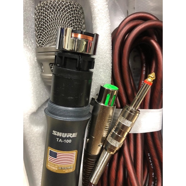 Micro karaoke có dây Shure TA-100