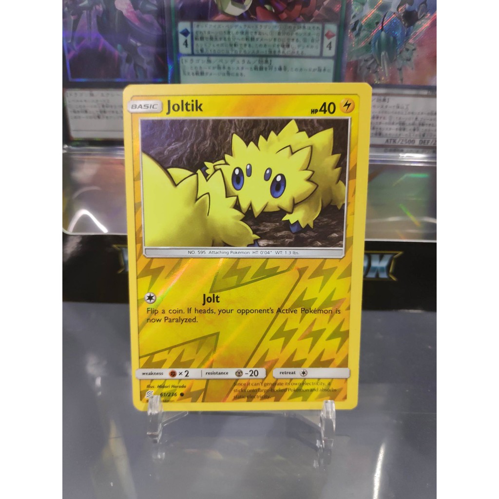 [ Dưa Hấu Yugioh ] Lá bài thẻ bài Pokemon Joltik