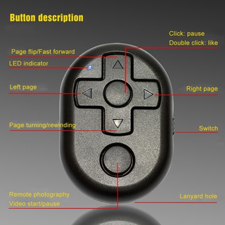 Điều khiển từ xa không dây kết nối Bluetooth cho iOS Android