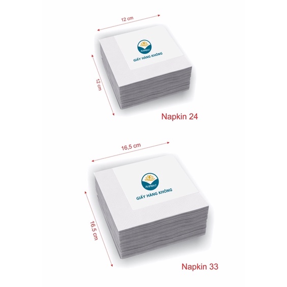 GIẤY ĂN NAPKIN HÀNG KHÔNG