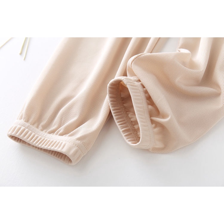 [Babycat] Hàng Có Sẵn Quần Harem Dài Đến Mắt Cá Chân Vải Lụa Lạnh Mỏng Chống Muỗi Phong Cách Nhật Bản Kiểu Mới Mùa Hè Cho Bé Gái