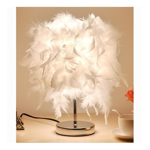 Đèn ngủ lông vũ