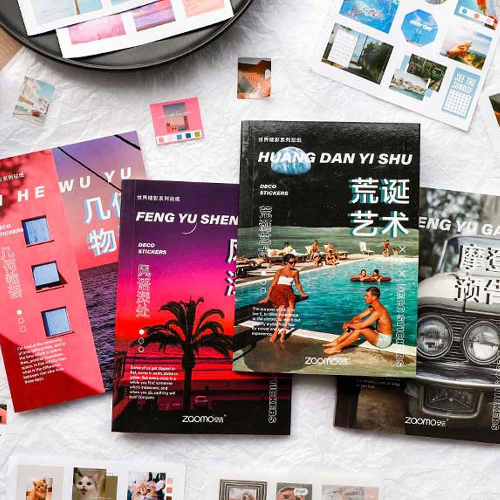 Nhãn Dán Dùng Trang Trí Sổ Tay / Sổ Lưu Niệm DIY