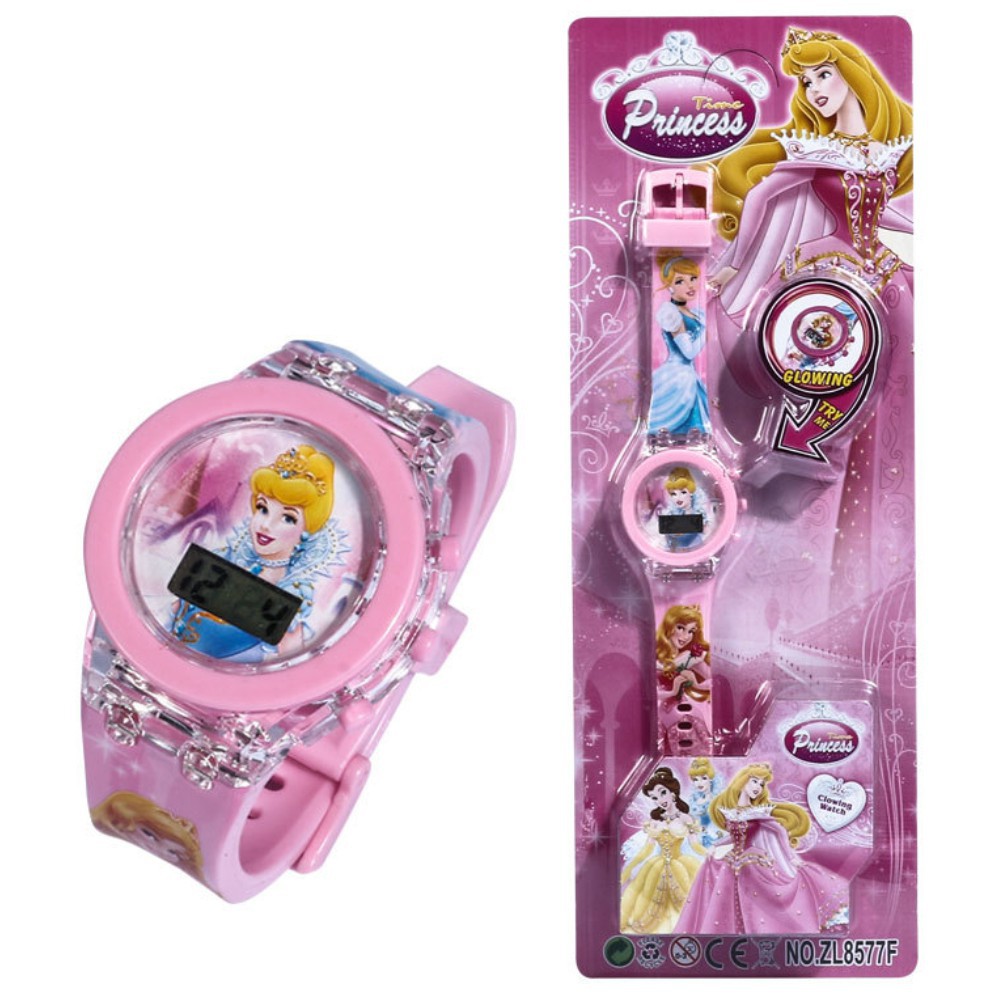 Childrens Digital Wrist Watch Cartoon Unicorn Dinosaur Design Boys Girls Gift